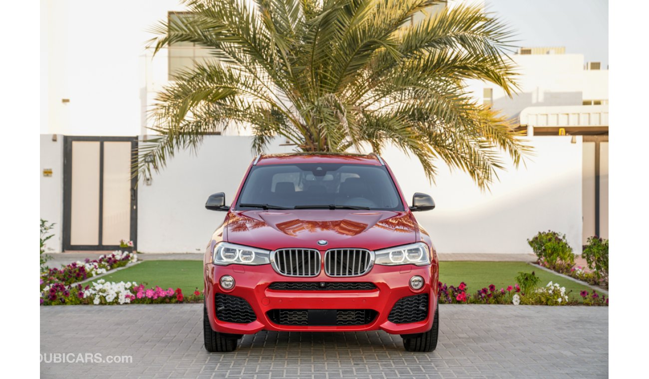 BMW X3 35i M-Kit - Agency Warranty & Service Contract! - AED 2,135 Per Month - 0% DP
