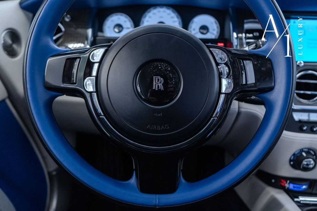 Rolls-Royce Wraith 2017 Rolls Royce Wraith Black Badge, Service History, Carbon Fiber Package, Low Kms, GCC