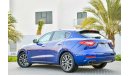 Maserati Levante - GCC - AED 3,701 Per Month! - 0% DP