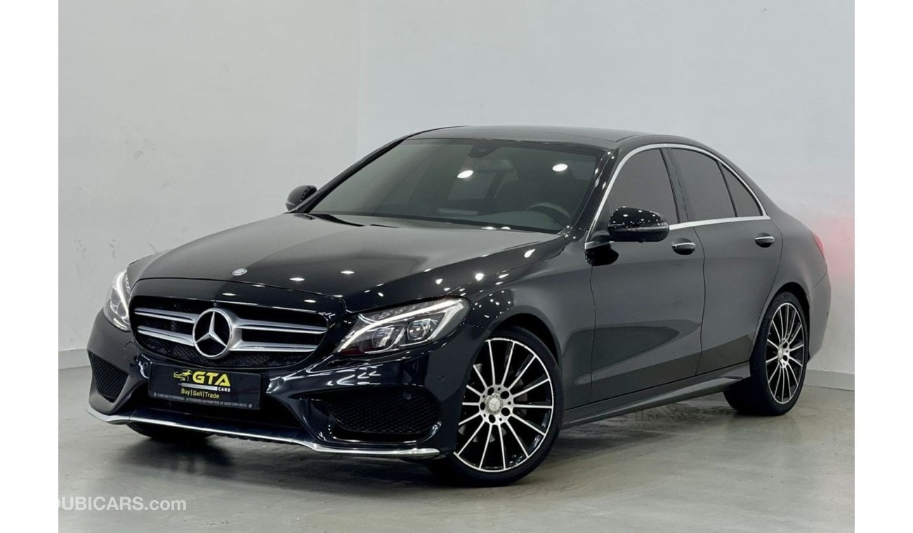 مرسيدس بنز C200 AMG باك 2017 Mercedes-Benz C200 AMG, Full Option, Warranty, Low Mileage, GCC