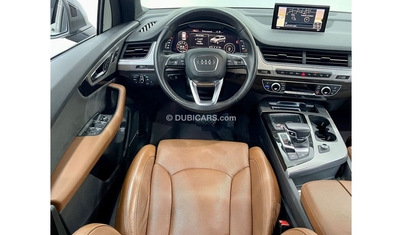 Audi Q7 45 TFSI quattro 2016 Audi Q7 45TFSI Quattro ( Full Option ), Warranty, GCC