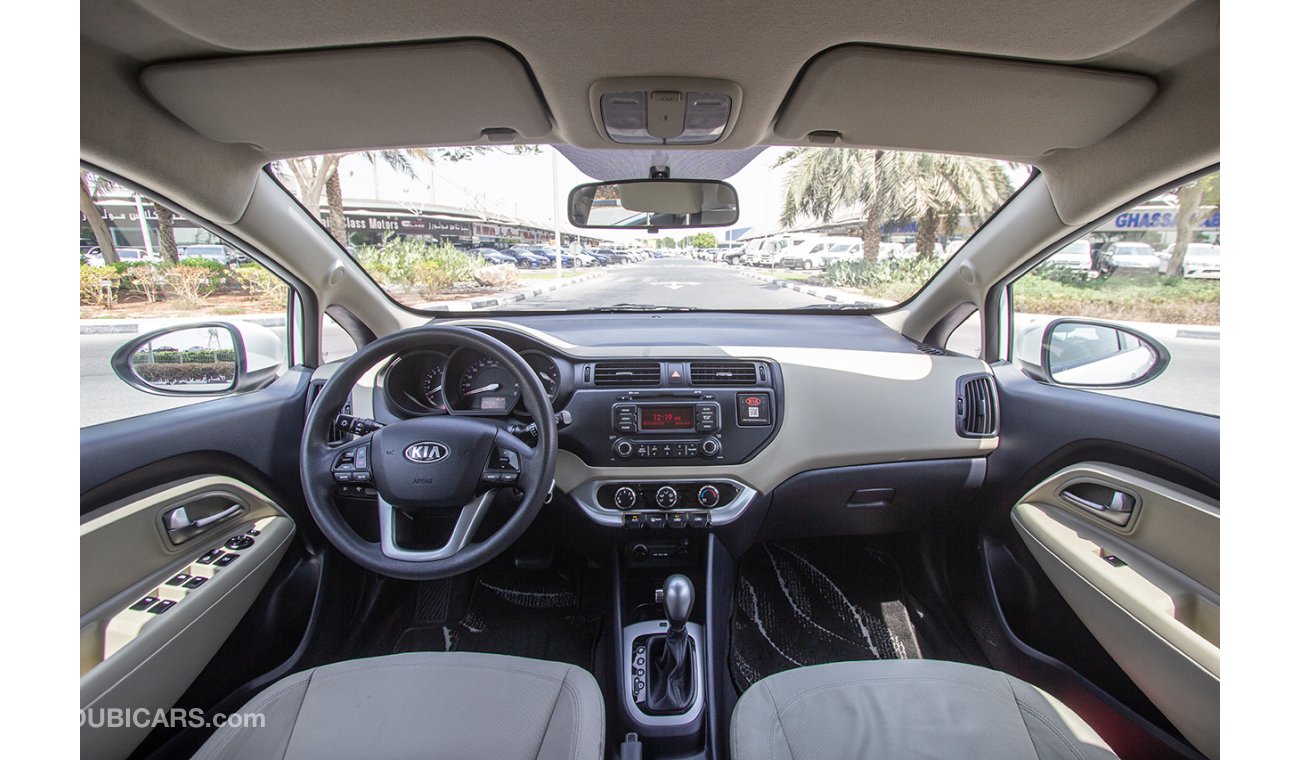 Kia Rio 2015 - GCC - ZERO DOWN PAYMENT - 540 AED/MONTHLY - 1 YEAR WARRANTY