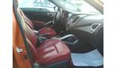 Hyundai Veloster ORANGE 2015 GCC PANORAMA NO REPAINT NO ACCIDENT PERFECT