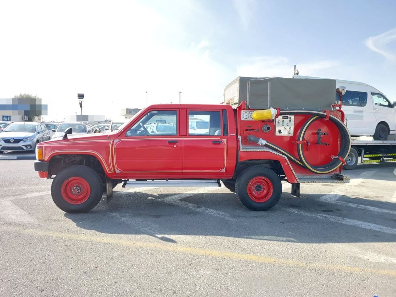 تويوتا هيلوكس TOYOTA HILUX PICKUP RHD 1987 MODEL 2.0 L PETROL MANUAL(PM19257)