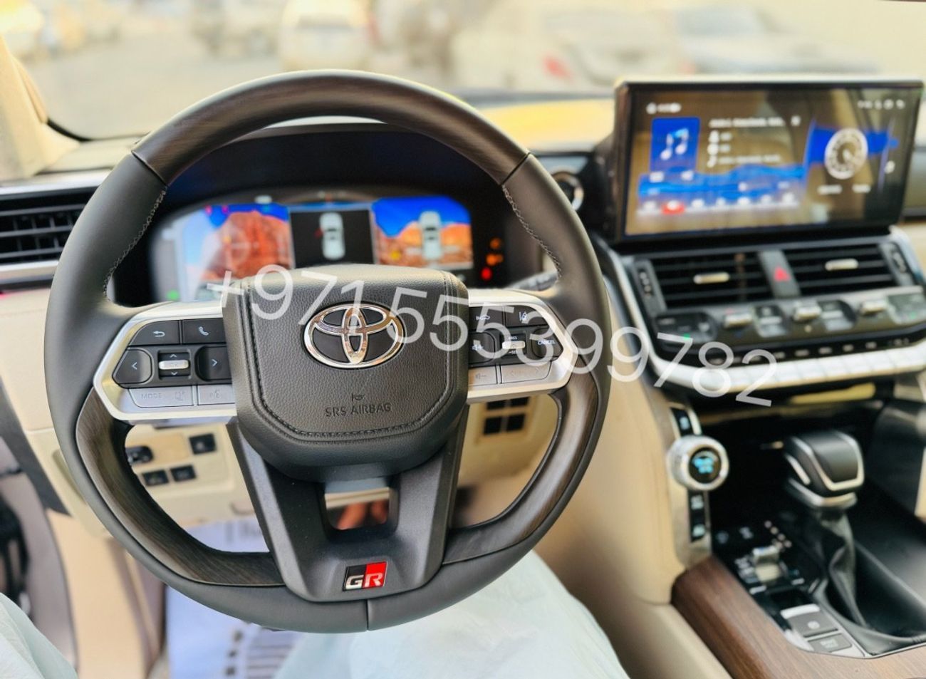 Toyota Land Cruiser Toyota Land Cruiser 2015 upgraded to 2025 complete with dashboard