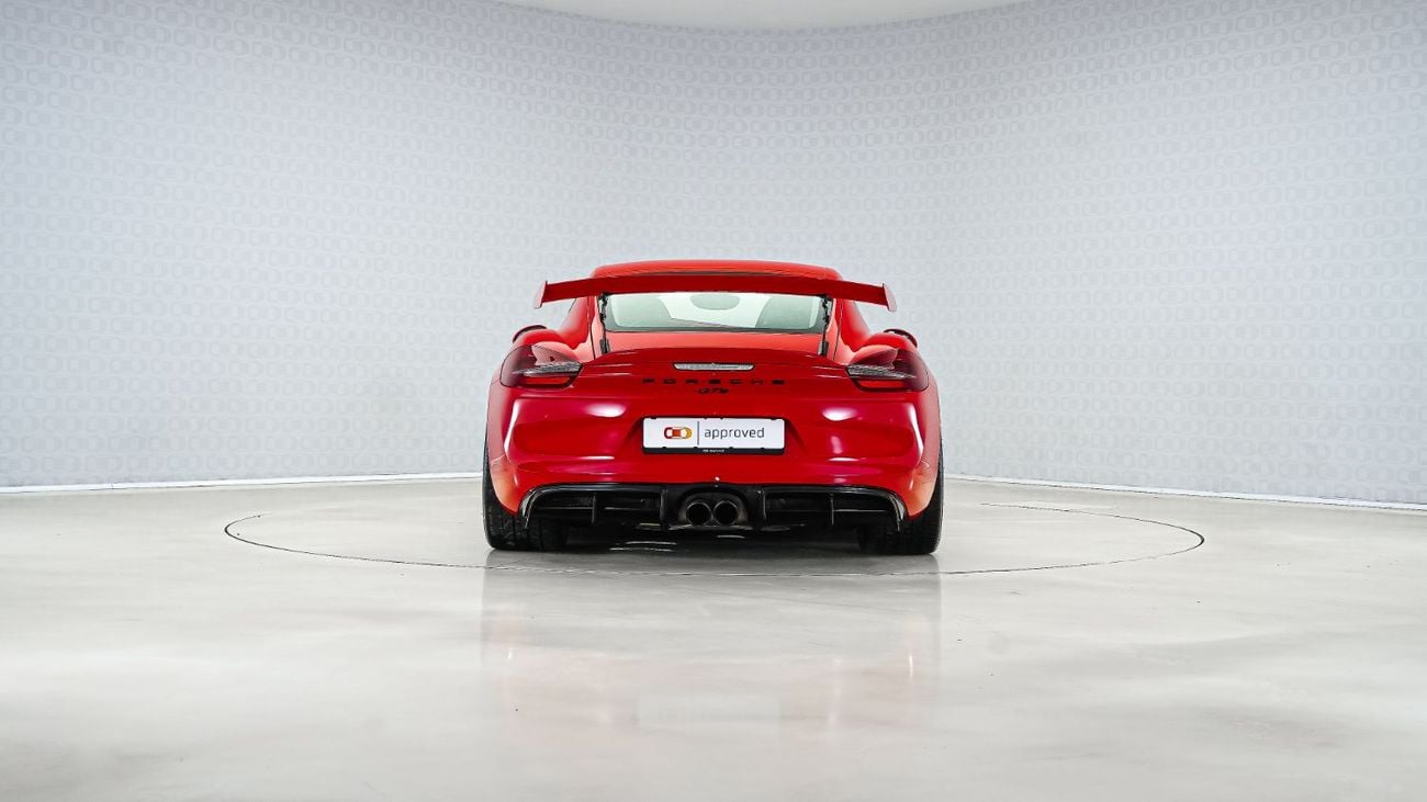 Porsche 718 Cayman 718 Cayman GT4 | AED 21,724 PM | Up to 3 Years Warranty Unlimited | GCC