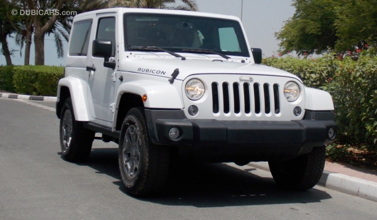 Jeep Wrangler Brand New 2016 JEEP WRANGLER RUBICON GCC 3YRS/60000KM WNTY AT The Dealer