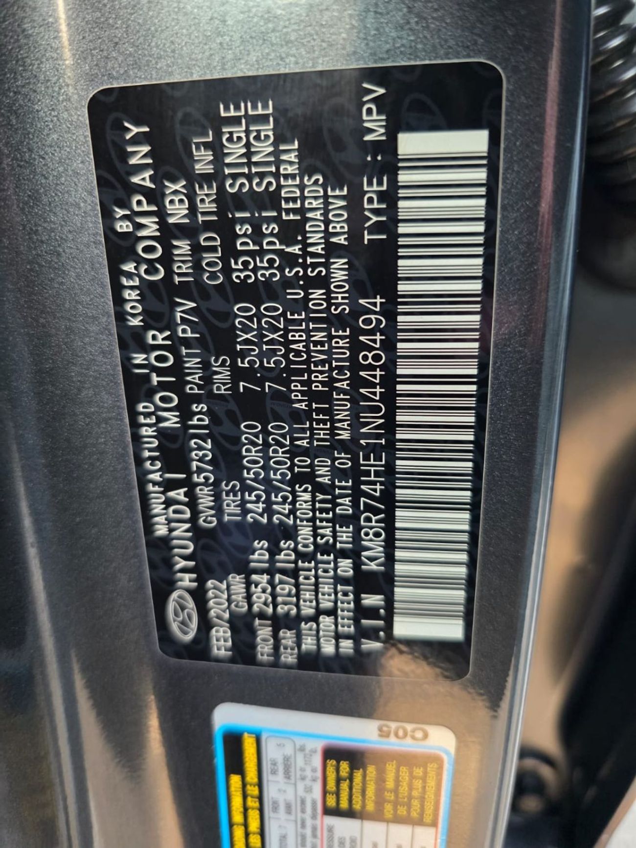 Hyundai Palisade 3.8L GDi (AWD) Premium 2022 Model Facleft to 2024 Model Calligraphy two sunroof and 360 camera