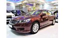 Honda Accord AMAZING! Honda Accord 2013 Model! Burgundy Color GCC Specs