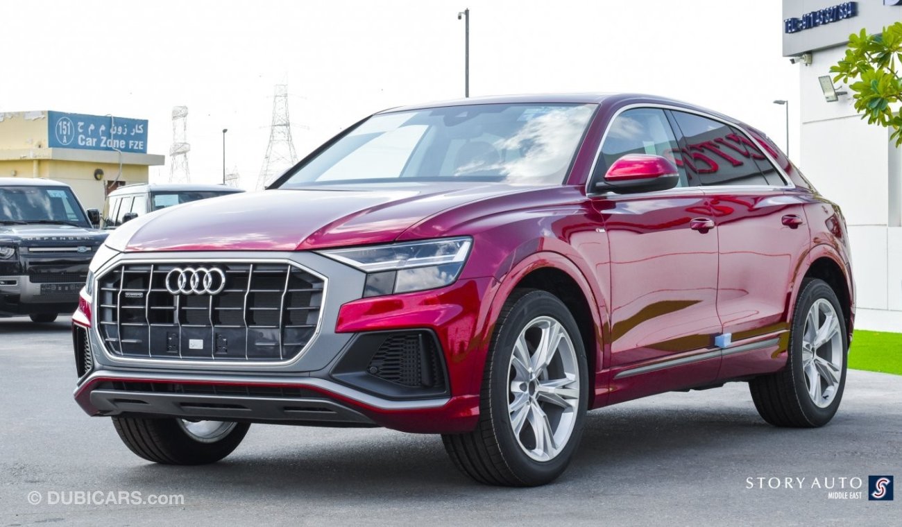 Audi Q8 55 TFSI Quattro S line. (For Local Sales plus 10% for Customs & VAT)