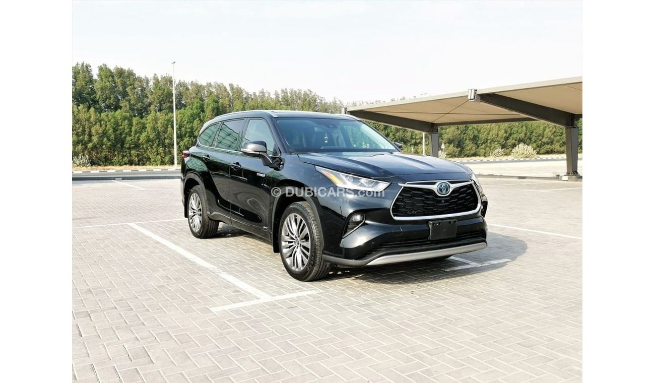 Toyota Highlander TOyota Highlander Platinum ( Hybrid ) - 2021- Black