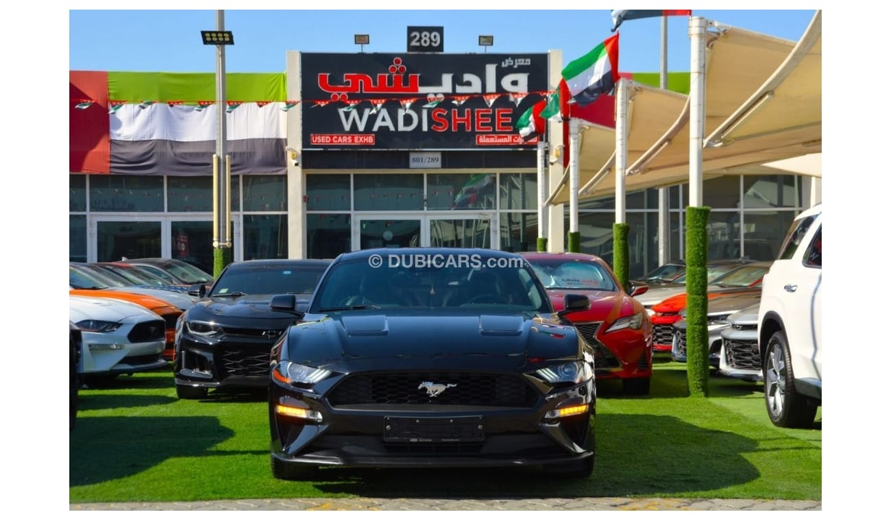 فورد موستانج ايكوبوست بريميوم موستنج ايكو بوست 2018 من غير حوادث تدخل السعودية //عداد الكتروني ديجيتال//رادارات//