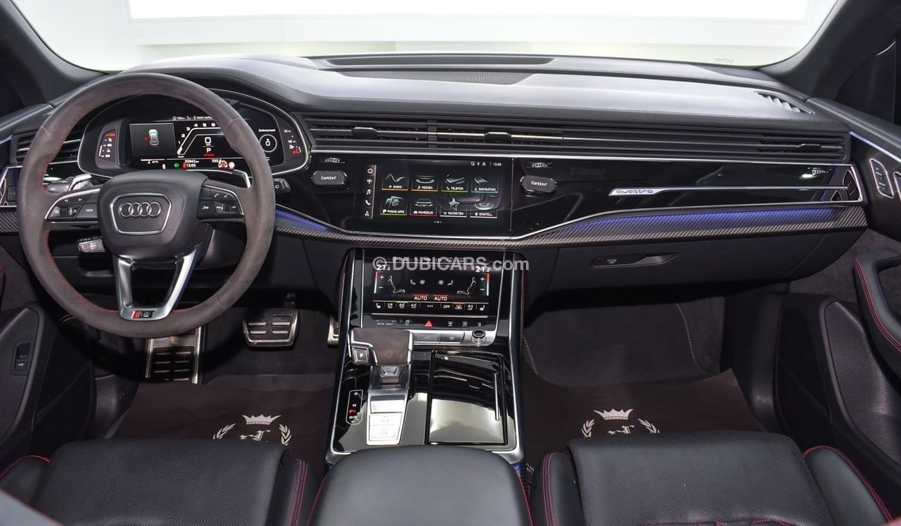 Audi RS Q8 RSQ8-ABT 2022 ALCANTARA-CARBON FIBER, FULL OPTION. IN  EXCELLENT CONDITION