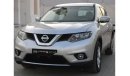 Nissan X-Trail Nissan x trill GCC silver excellent condition without accident