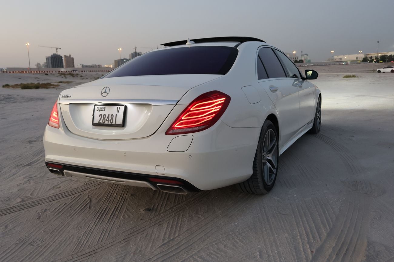 مرسيدس بنز S 550 مرسيدس بنز S550e هجين قابل للشحن 2017 | فل أوبشن | مواصفات يابانية | ضمان بطارية الهايبرد
