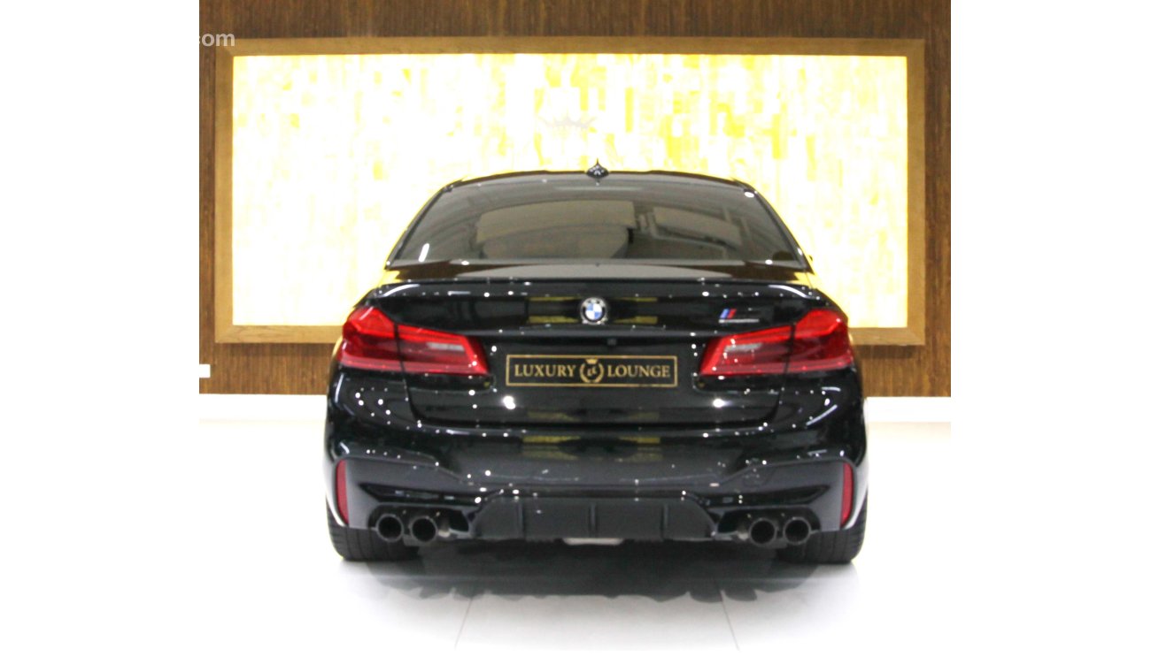 BMW M5 COMPETITION PACKAGE, GCC. UNDER WARRANTY AND CONTRACT SERVICE