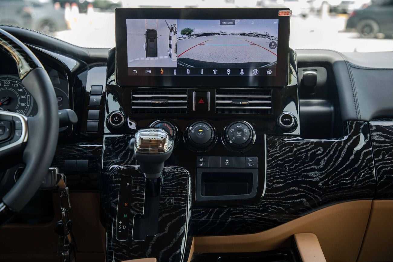 Toyota Hiace Alpha AL680 KMuller Edition 3.5L - Black Inside Brown | Export Only