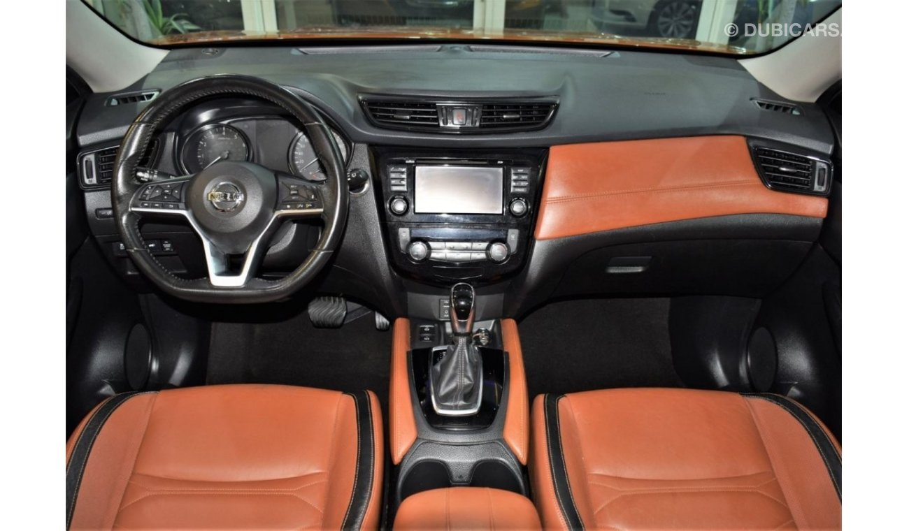 Nissan X-Trail EXCELLENT DEAL for our Nissan XTrail 2.5 SL 2018 Model!! in Orange Color! GCC Specs