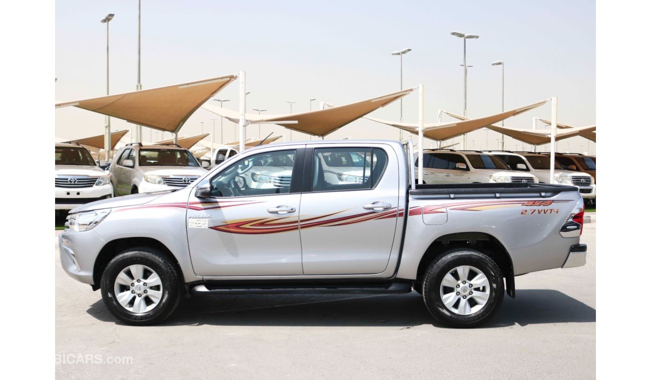 Toyota Hilux 2018 4X4 DOUBLE CABIN GLX WITH GCC SPECS - FULL OPTION