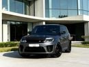 Land Rover Range Rover Sport MID SVR 5.0L (550 HP) RANGE ROVER SPORT SVR CARBON EDITION 5.0L V8 SC A/T | 2022 | AED 3,760 per mon