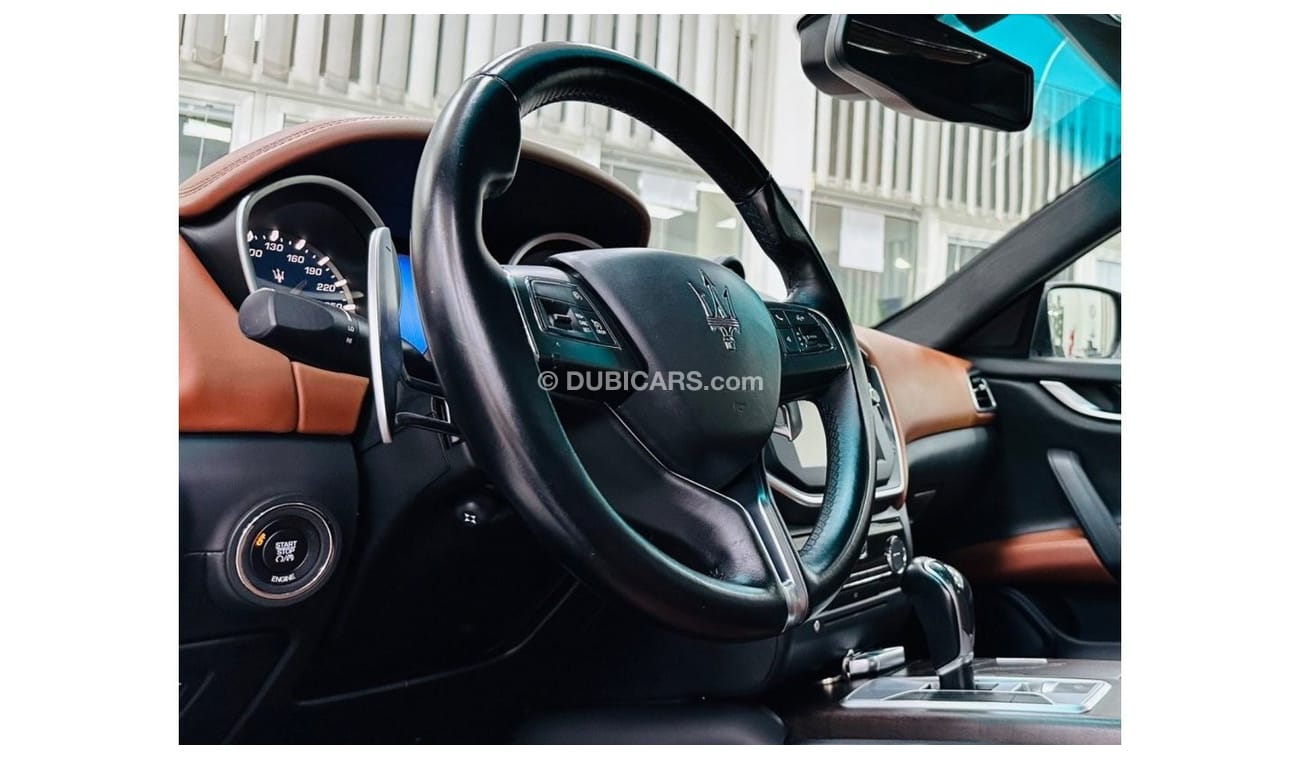 Maserati Ghibli GCC .. FSH .. S .. V6 ..perfect Condition