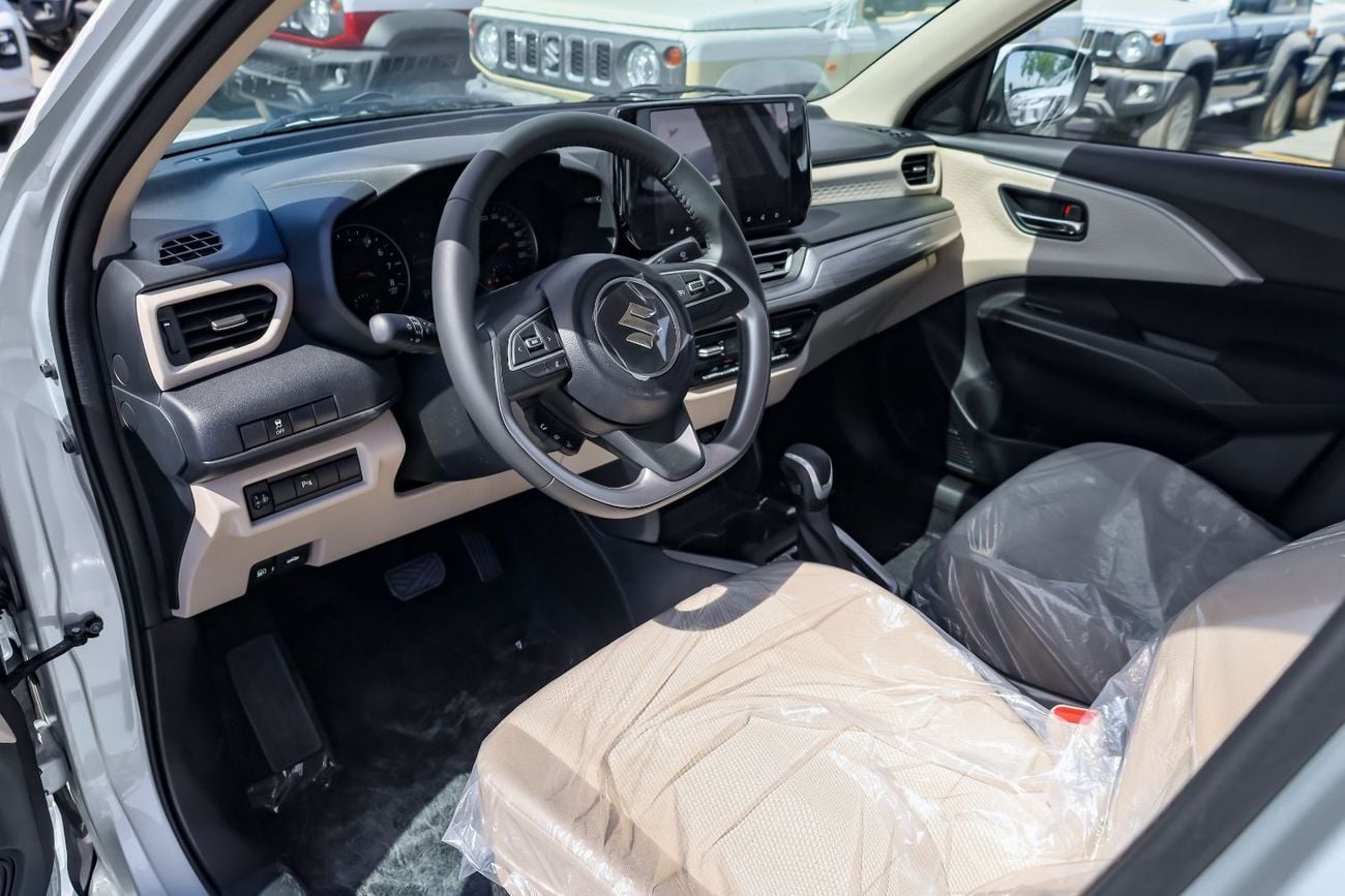 سوزوكي دزاير 2026 GLX 1.2-litre 4-cylinder petrol engine - 5 Speed AT - 9 inch Touchscreen - EXPORT