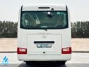 Toyota Coaster 23-Seater Bus 4.0L Diesel RWD GCC Specs Full Option White
