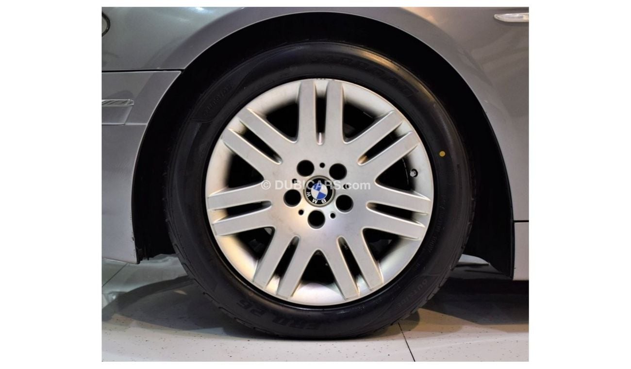 بي أم دبليو 735 VERY LOW MILEAGE! 61,000KM BMW 735Li 2003 Model!! in Grey Color! GCC Specs