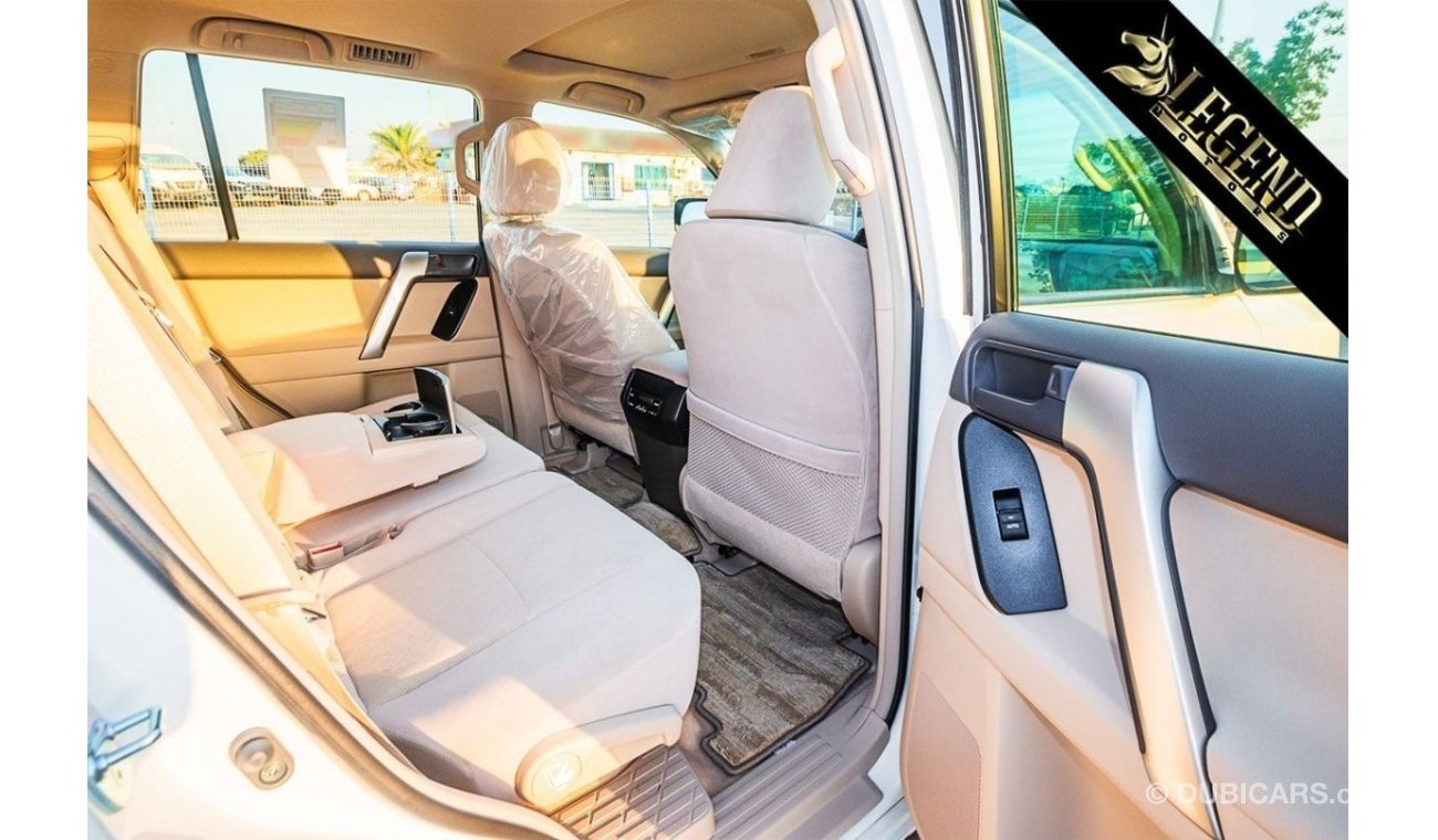 Toyota Prado 2021 Toyota Prado 4.0L GXR V6 - White inside Beige - Bulk Stock Available | Export Outside GCC