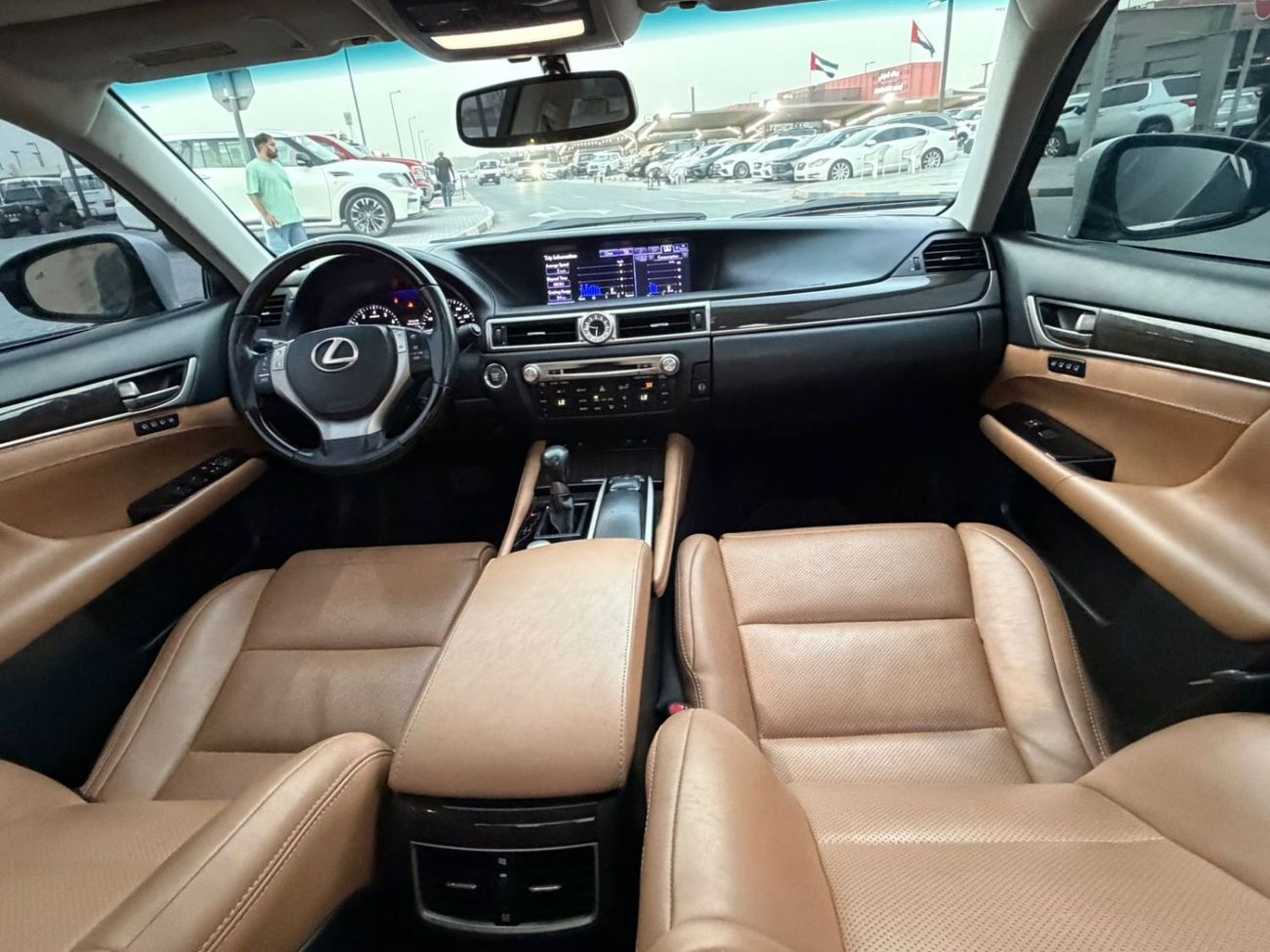 لكزس GS 350 F-Sport 3.5L فل اوبشن بفتحة سقف