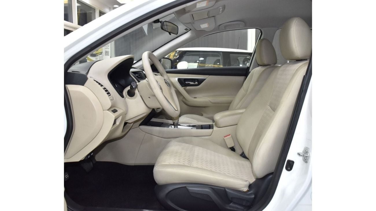 Nissan Altima EXCELLENT DEAL for our Nissan Altima 2.5 S ( 2018 Model ) in White Color GCC Specs