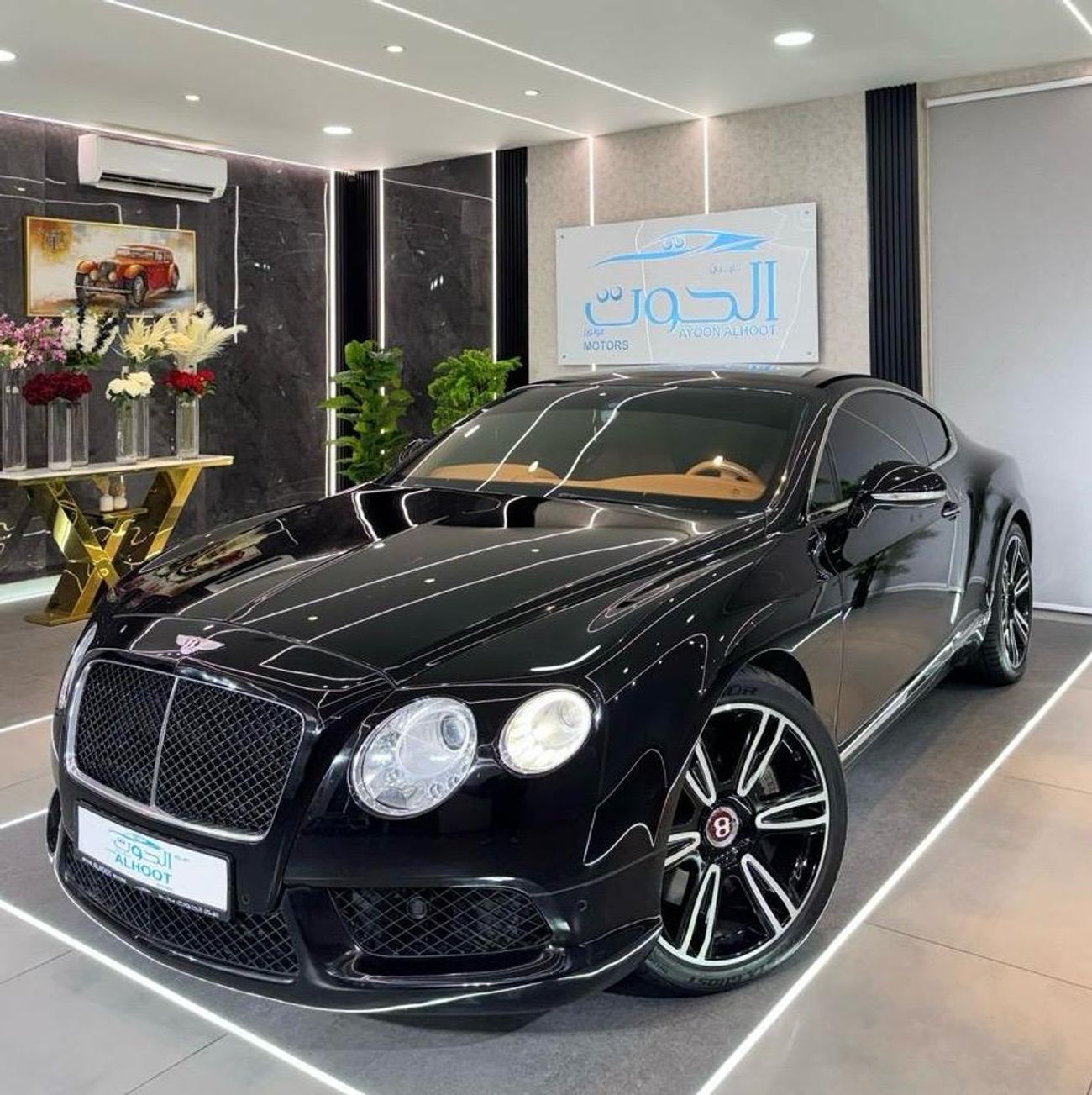 بنتلي كونتيننتال جي تي LOVELY BENTLY CONTINENTAL GT V8 || TOP RANGE || GCC || FREE ACCIDENT