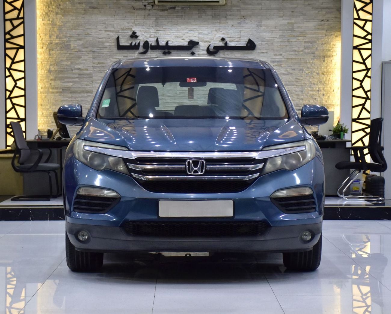 Honda Pilot EXCELLENT DEAL for our Honda Pilot ( 2016 Model ) in Blue Color GCC Specs