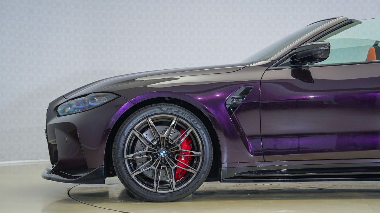 BMW M4 Competition | AED 5,865 PM | Warranty Feb-2026 | GCC