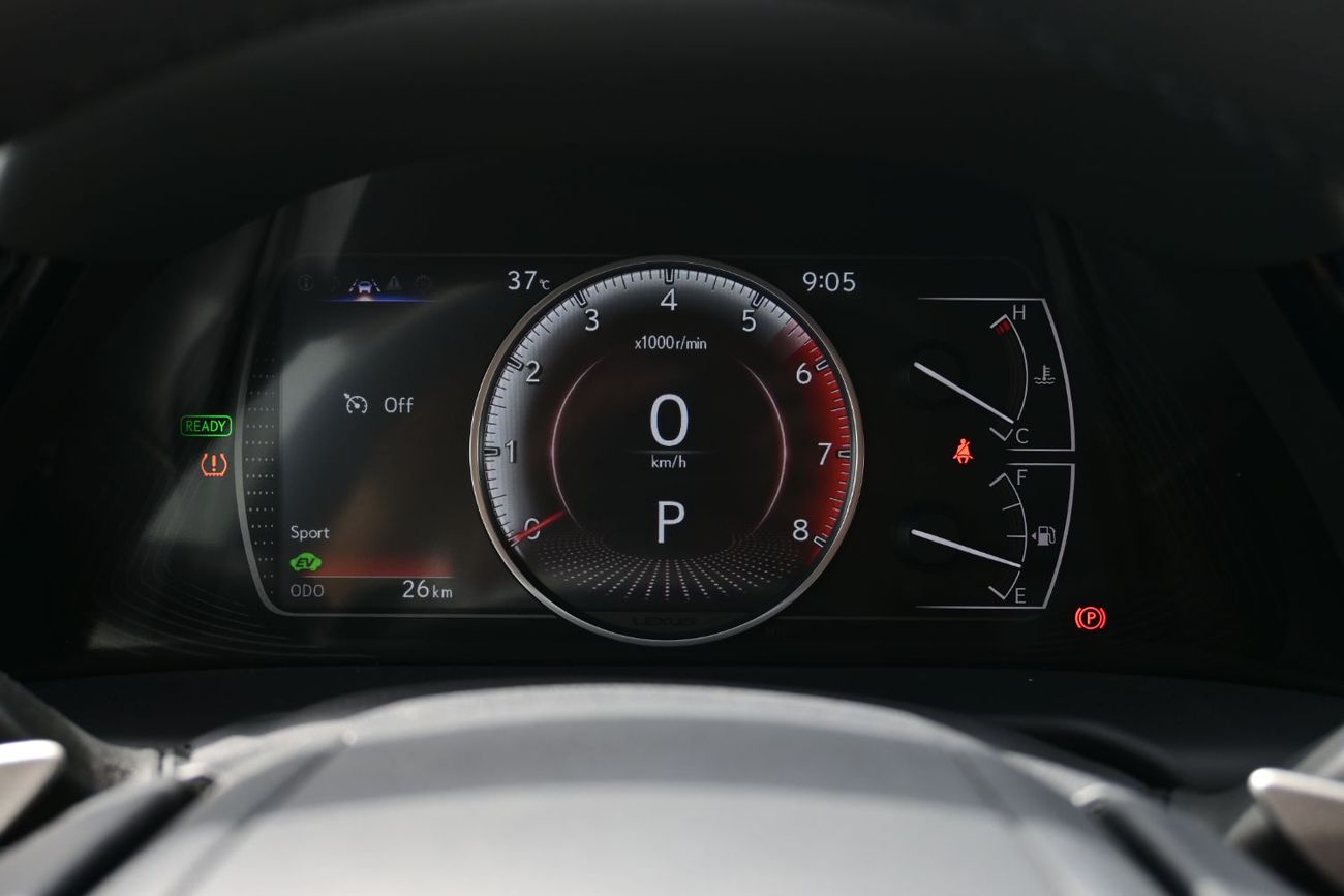 لكزس ES300h Lexus ES300h 2.5L Hybrid Model 2023, Color White