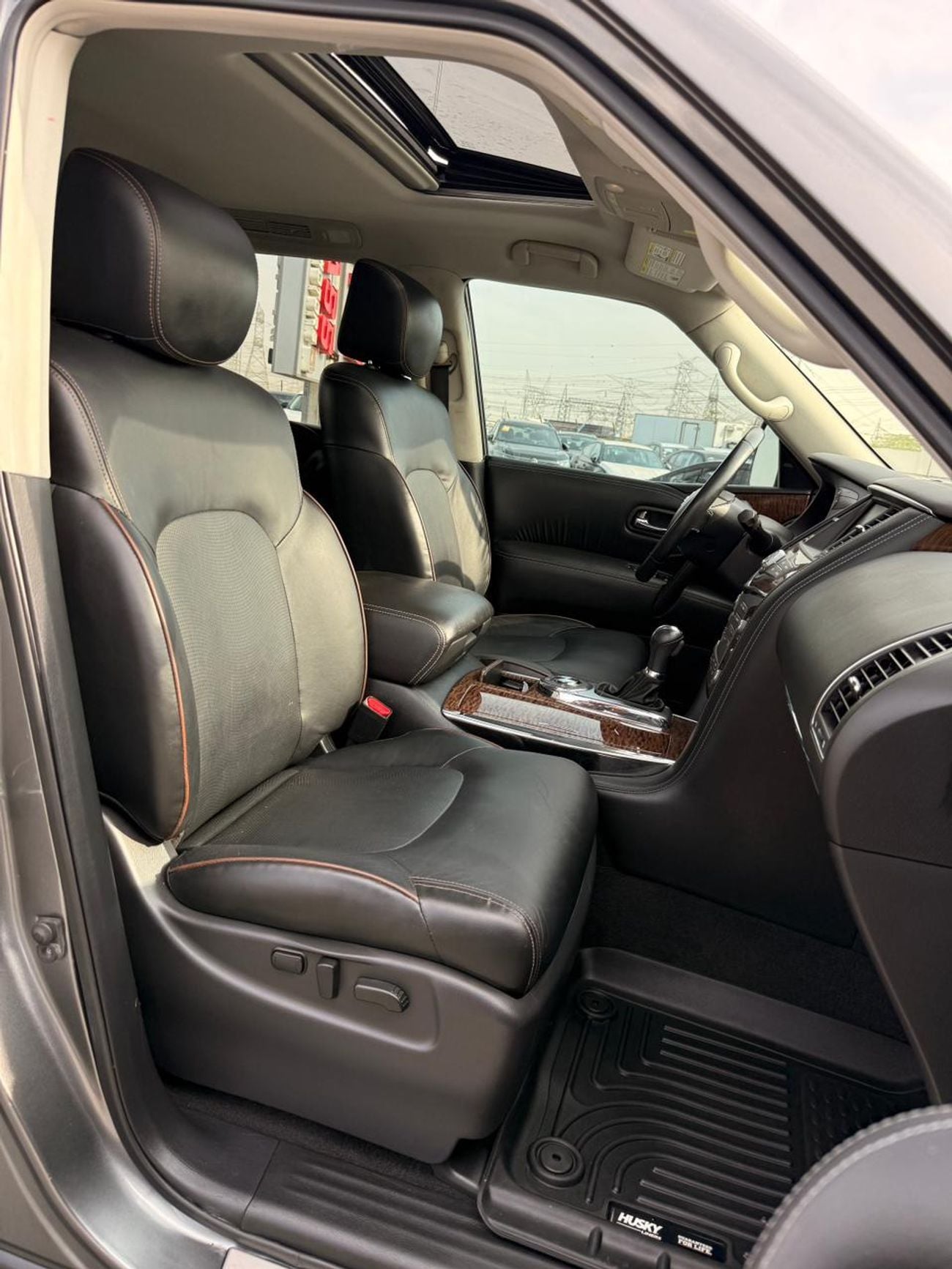 Nissan Armada Platinum edition with sunroof, 360 cameras