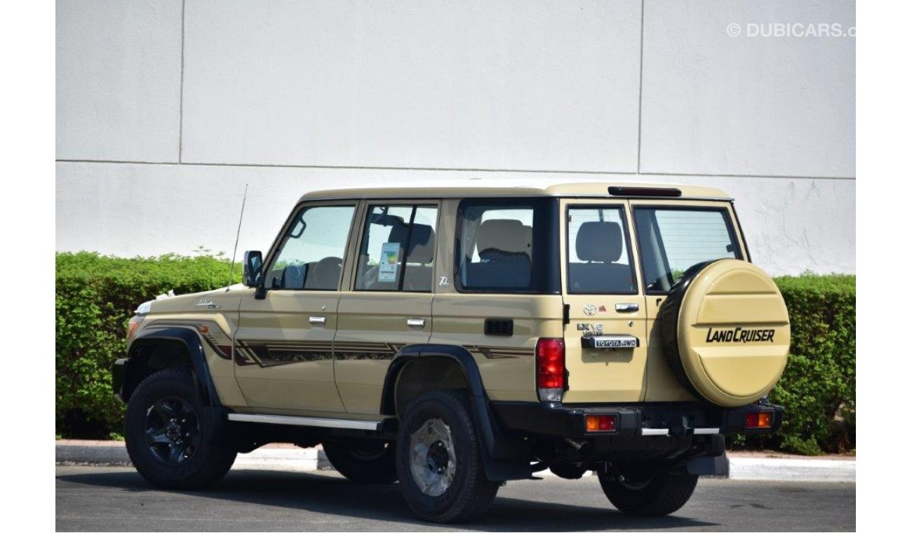 Toyota Land Cruiser Hard Top 76 LIMTED LX V6 4.0L PETROL MANUAL TRANSMISSION - 70TH ANNIVERSARY EDITION.