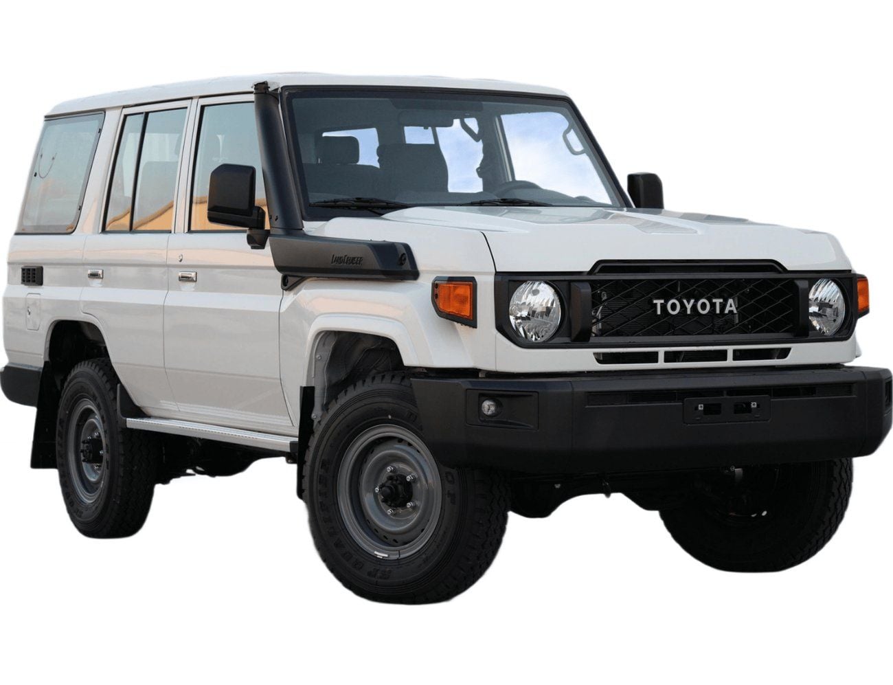 Toyota Land Cruiser 70 TLC76 DSL ECTP2M017 –2026 Toyota LC76 5 Doors Hardtop - 4.2L Diesel Manual - White