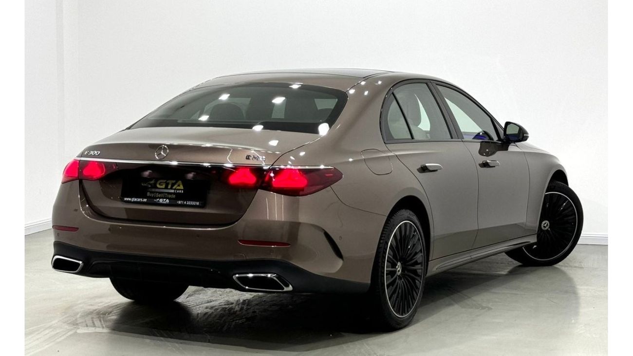 مرسيدس بنز E300 2024 Mercedes-Benz E300 AMG Night Package, May 2029 Mercedes Warranty, Excellent Condition, GCC