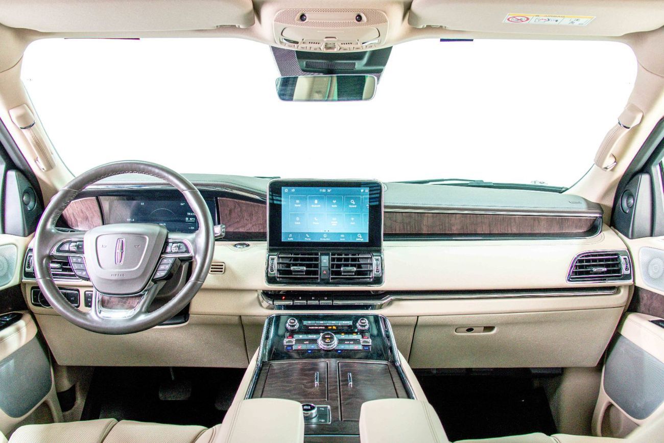 Lincoln Navigator Reserve 3.5L GCC-7 Seats-Al Tayer Warranty and Service Contract Until 05/2026-22 Inch