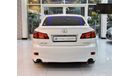 Lexus IS300 EXCELLENT DEAL for our LEXUS IS300 ( 2007 Model! ) in White Color! GCC Specs