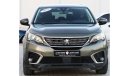 Peugeot 5008 Active Peugeot 5008 2019 GCC in excellent condition without paint without accidents