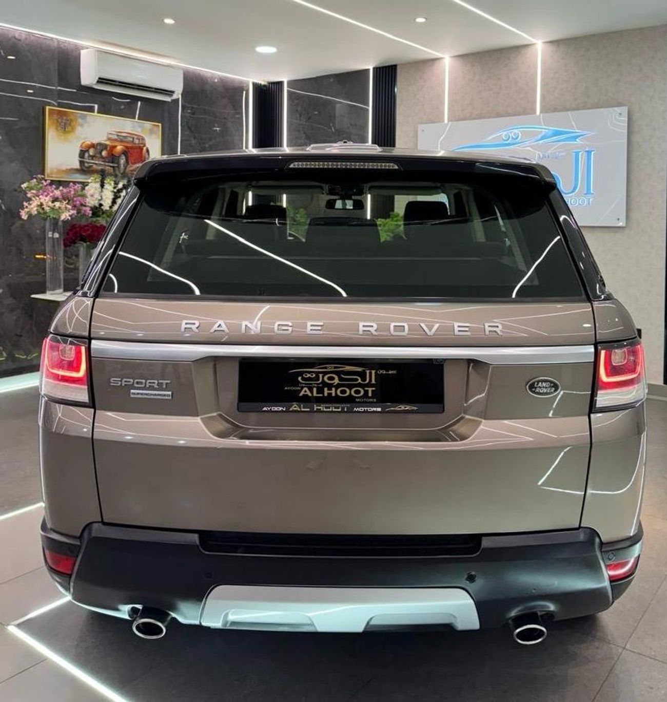 لاند روفر رينج روفر سبورت Supercharged 5.0L SUPERCHARGED RANGE ROVER SPORT || GCC II FULLY LOADED || AUTO FOOTSTEPS || ACCIDEN