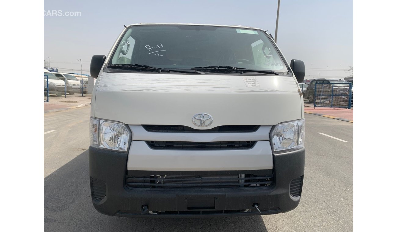 تويوتا هاياس TOYOTA HIACE -- STD ROOF -- 2.5 L DIESEL -- 15 SEAT -- AIR BAGS + ABS -- MODEL 2021