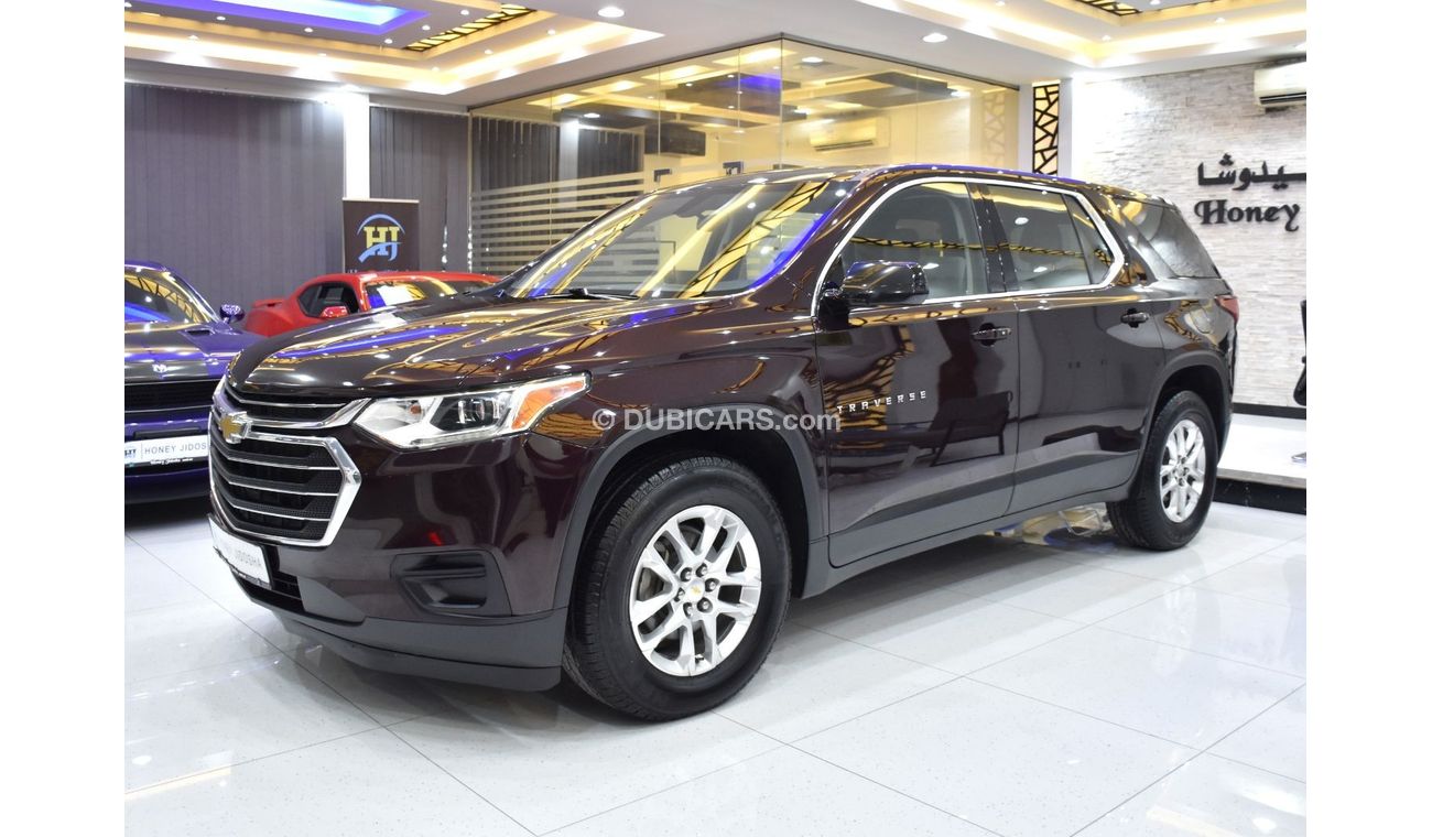 شيفروليه ترافيرس EXCELLENT DEAL for our Chevrolet Traverse ( 2018 Model ) in Burgundy Color GCC Specs