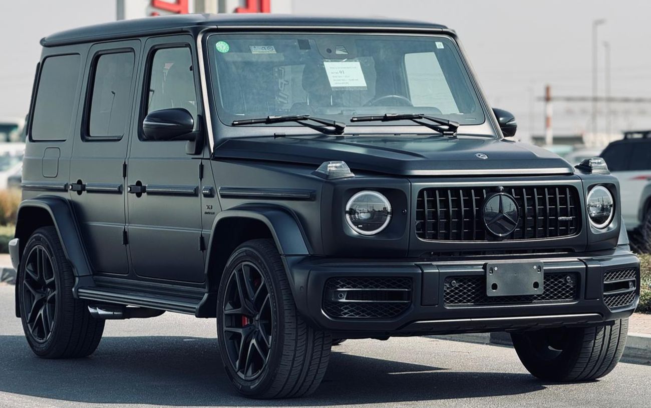 Mercedes-Benz G 63 AMG 4MATIC SUV RHD 4.0L Bi-Turbo V8 petrol engine Japanese Specs Automatic Gear AWD 5 Seats 5 Doors