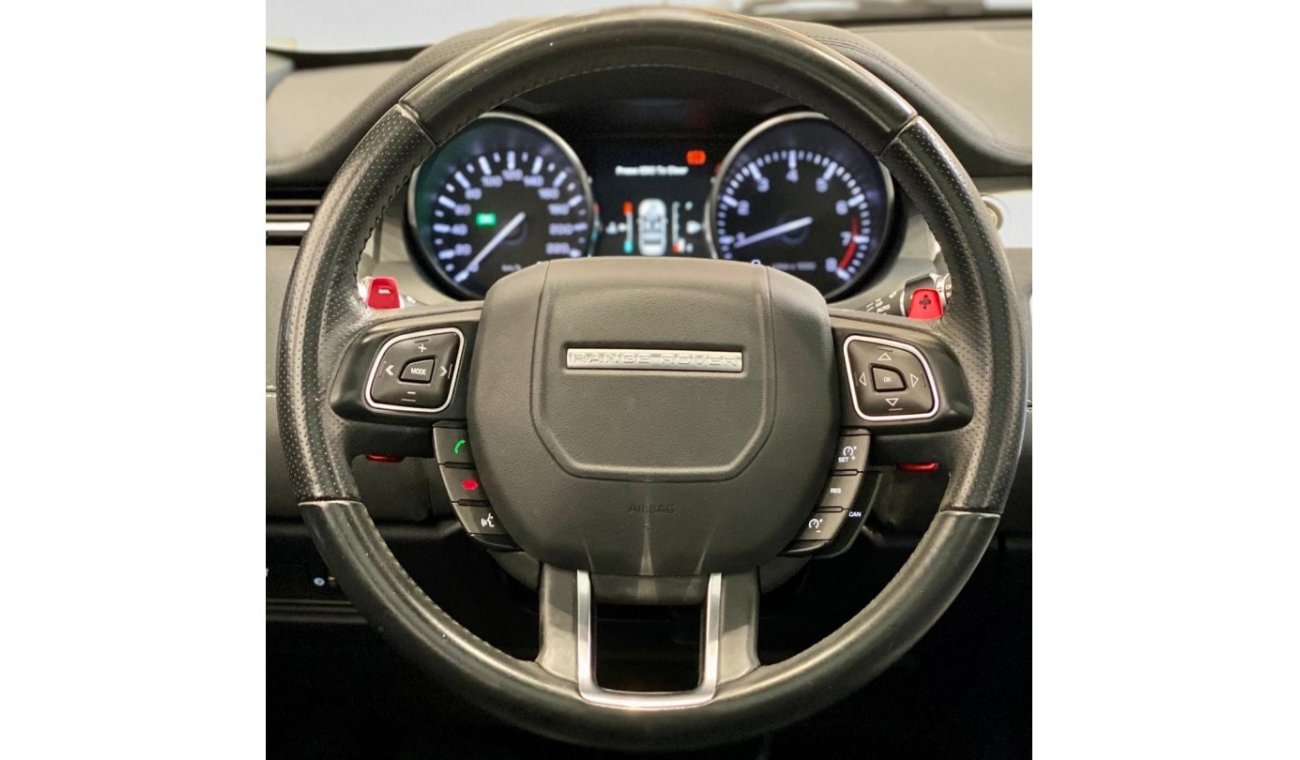 Land Rover Range Rover Evoque 2015 Range Rover Evoque Dynamic Union Jack Edition, Service History, Warranty, GCC