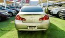 Infiniti G35 Model 2008 Gulf silver color number one leather hatch screen wheels Camera in excellent condition th