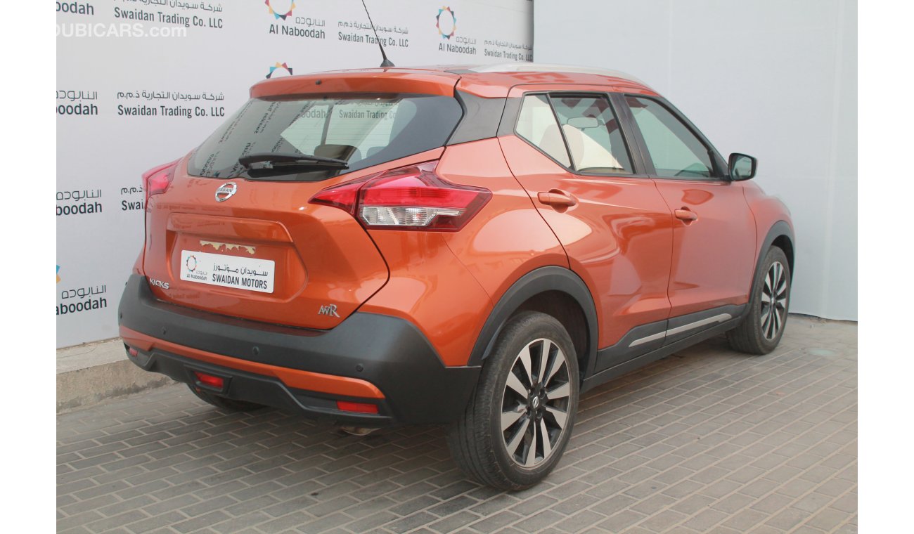 Nissan Kicks 1.6L SV 2017 GCC DEALER WARRANTY