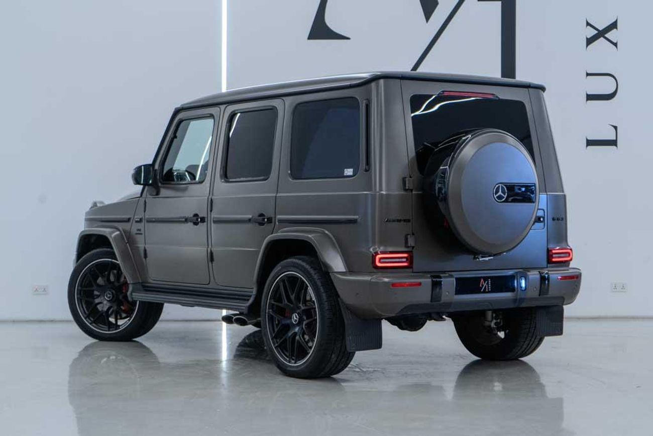 Mercedes-Benz G 63 AMG Std 4.0L 2020 Mercedes Benz G63 AMG, Full Service History, Special Order Designo Magno, Low Kms
